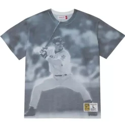 Mitchell & Ness T-Shirts & Tops-Highlight Sublimated Player Tee Houston Astros Jeff Bagwell