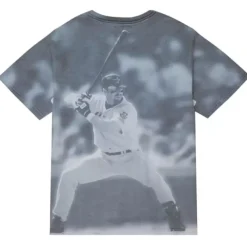 Mitchell & Ness T-Shirts & Tops-Highlight Sublimated Player Tee Houston Astros Jeff Bagwell
