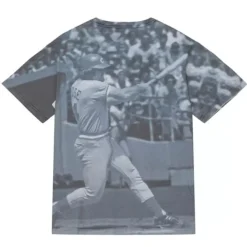 Mitchell & Ness T-Shirts & Tops-Highlight Sublimated Player Tee Cincinnati Reds Pete Rose
