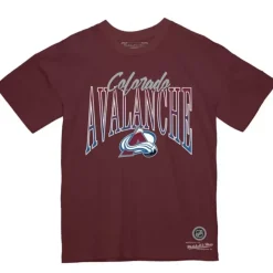 Mitchell & Ness T-Shirts & Tops-Hip Check Tee Colorado Avalanche