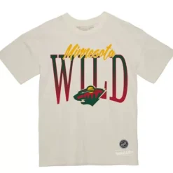 Mitchell & Ness T-Shirts & Tops-Hip Check Tee Minnesota Wild
