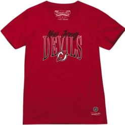 Mitchell & Ness T-Shirts & Tops-Hip Check Tee New Jersey Devils