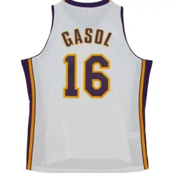 Mitchell & Ness Nba Swingman-Hof Swingman Jersey Los Angeles Lakers Pau Gasol