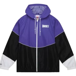 Mitchell & Ness Jackets & Outerwear-Home Team Lightweight Windbreaker Milwaukee Bucks