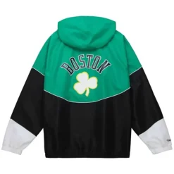 Mitchell & Ness Jackets & Outerwear-Home Team Lightweight Windbreaker Boston Celtics