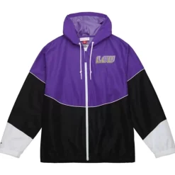 Mitchell & Ness Jackets & Outerwear-Home Team Lightweight Windbreaker Louisiana State University