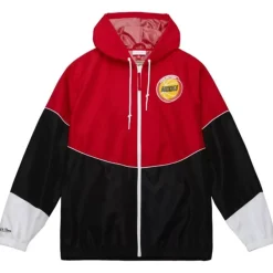 Mitchell & Ness Jackets & Outerwear-Home Team Lightweight Windbreaker Houston Rockets