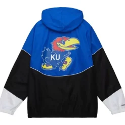 Mitchell & Ness Jackets & Outerwear-Home Team Lightweight Windbreaker University Of Kansas