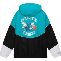 Mitchell & Ness Jackets & Outerwear-Home Team Lightweight Windbreaker Charlotte Hornets
