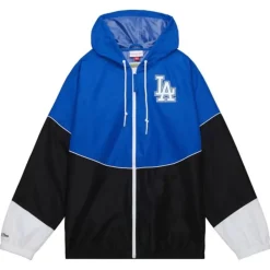 Mitchell & Ness Jackets & Outerwear-Home Team Lightweight Windbreaker Los Angeles Dodgers