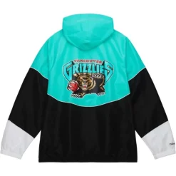 Mitchell & Ness Jackets & Outerwear-Home Team Lightweight Windbreaker Vancouver Grizzlies
