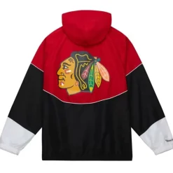 Mitchell & Ness Jackets & Outerwear-Home Team Lightweight Windbreaker Chicago Blackhawks
