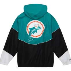 Mitchell & Ness Jackets & Outerwear-Home Team Lightweight Windbreaker Miami Dolphins