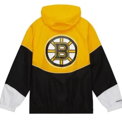 Mitchell & Ness Jackets & Outerwear-Home Team Lightweight Windbreaker Boston Bruins