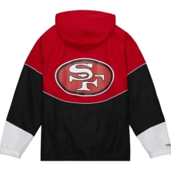 Mitchell & Ness Jackets & Outerwear-Home Team Lightweight Windbreaker San Francisco 49Ers