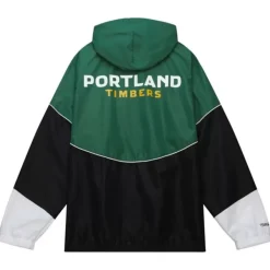 Mitchell & Ness Jackets & Outerwear-Home Team Lw Windbreaker Portland Timbers