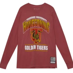 Mitchell & Ness T-Shirts & Tops-Homecoming Arch Ls Tee Tuskegee University