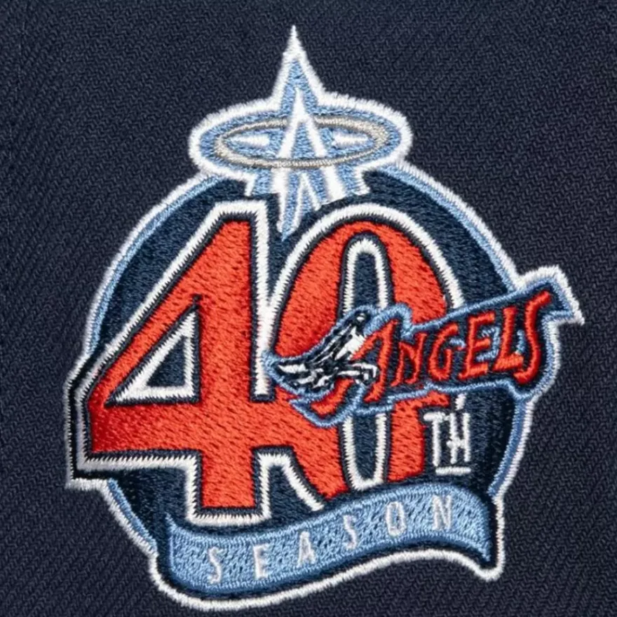 Mitchell & Ness Fitted-Homefield Fitted Coop Anaheim Angels