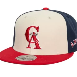 Mitchell & Ness Fitted-Homefield Fitted Coop California Angels