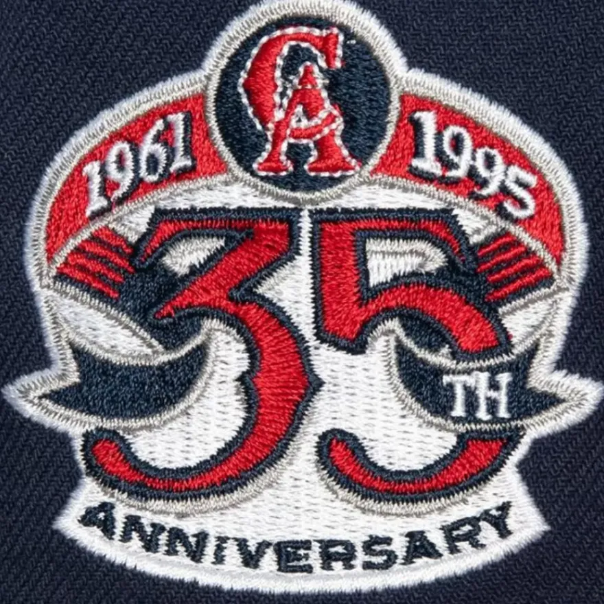 Mitchell & Ness Fitted-Homefield Fitted Coop California Angels