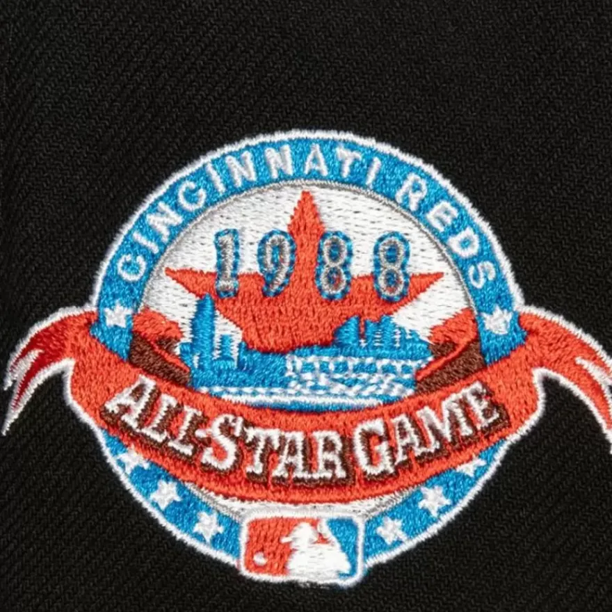 Mitchell & Ness Fitted-Homefield Fitted Coop Cincinnati Reds