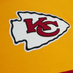 Mitchell & Ness Hoodies & Sweatshirts-Hooded Rugby Polo Kansas City Chiefs