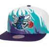 Mitchell & Ness Snapback-Hot Fire Snapback Hwc Charlotte Hornets