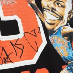 Mitchell & Ness T-Shirts & Tops-Hwc Caricatures New York Knicks Patrick Ewing