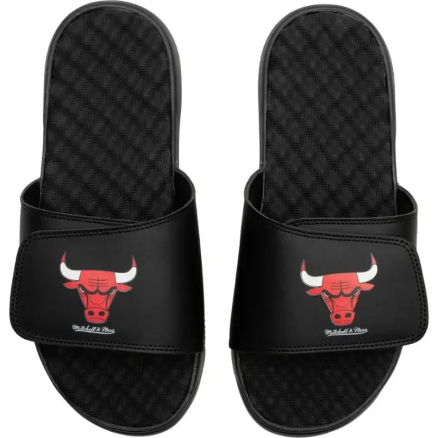 Mitchell & Ness Accessories-Hwc Logo Slides Chicago Bulls