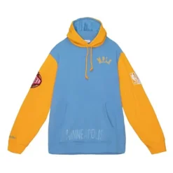 Mitchell & Ness Hoodies & Sweatshirts-Hwc Night Fleece Hoody Minneapolis Lakers