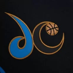 Mitchell & Ness Hoodies & Sweatshirts-Hwc Night Fleece Hoody Washington Wizards