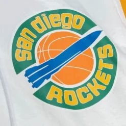 Mitchell & Ness Jackets & Outerwear-Hwc Night Surprise Win Windbreaker San Diego Rockets