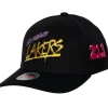 Mitchell & Ness Snapback-Hwc Slap Sticker Classic Red Los Angeles Lakers