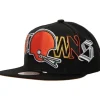Mitchell & Ness Snapback-Hype Type Snapback Cleveland Browns