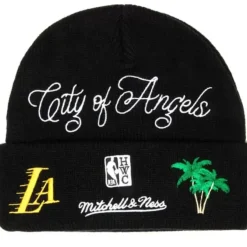 Mitchell & Ness Knit-Hyperlocal Knit Beanie Hwc Los Angeles Lakers
