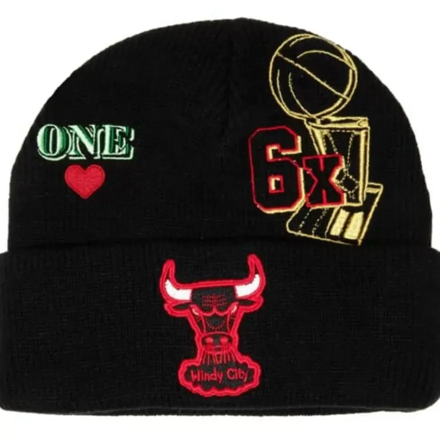 Mitchell & Ness Knit-Hyperlocal Knit Beanie Hwc Chicago Bulls