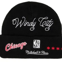 Mitchell & Ness Knit-Hyperlocal Knit Beanie Hwc Chicago Bulls