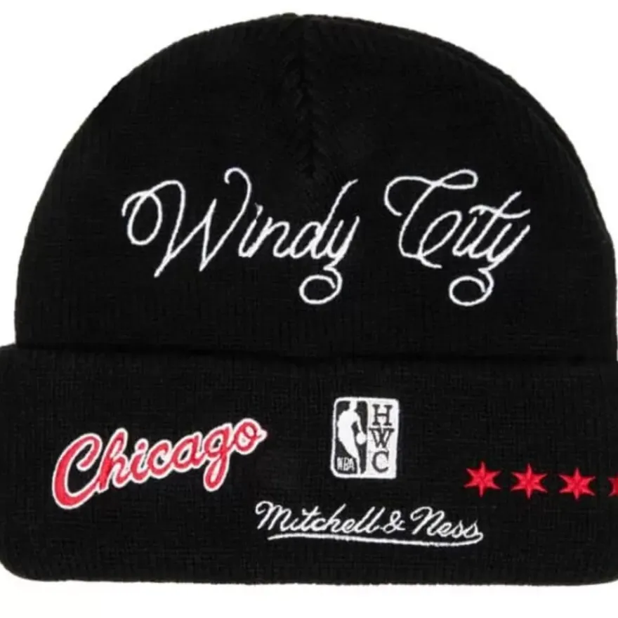 Mitchell & Ness Knit-Hyperlocal Knit Beanie Hwc Chicago Bulls