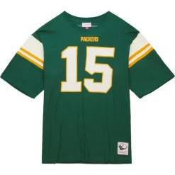 Mitchell & Ness T-Shirts & Tops-Icon Premium N&N S/S Tee Green Bay Packers Bart Starr