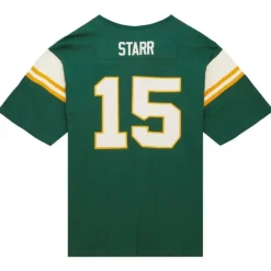 Mitchell & Ness T-Shirts & Tops-Icon Premium N&N S/S Tee Green Bay Packers Bart Starr