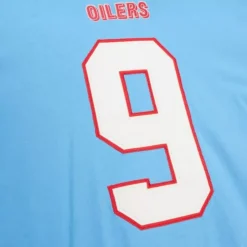 Mitchell & Ness T-Shirts & Tops-Icon Premium N&N Ss Tee Houston Oilers Steve Mcnair