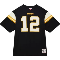 Mitchell & Ness T-Shirts & Tops-Icon Premium N&N S/S Tee Pittsburgh Steelers Terry Bradshaw