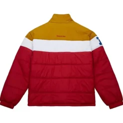 Mitchell & Ness Jackets & Outerwear-In The Clutch Puffer Jacket Vintage Logo San Francisco 49Ers