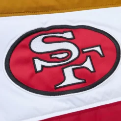 Mitchell & Ness Jackets & Outerwear-In The Clutch Puffer Jacket Vintage Logo San Francisco 49Ers