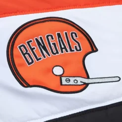 Mitchell & Ness Jackets & Outerwear-In The Clutch Puffer Jacket Vintage Logo Cincinnati Bengals