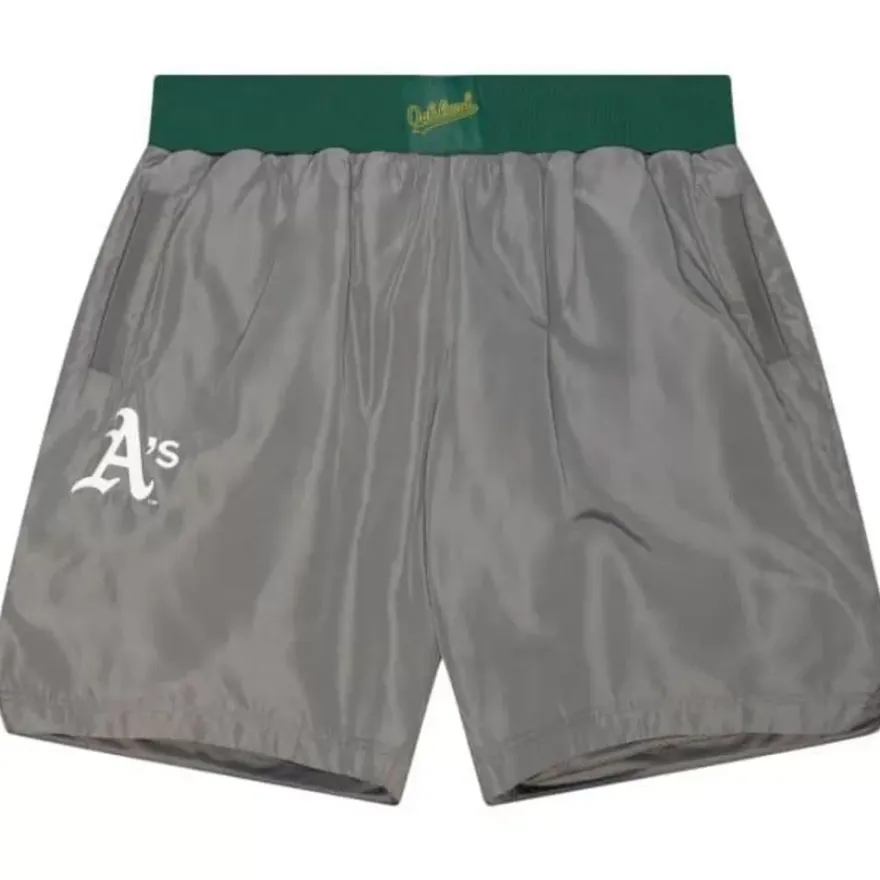 Mitchell & Ness Shorts-Insignia Shorts Oakland Athletics