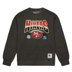 Mitchell & Ness Hoodies & Sweatshirts-Inzone Crew San Francisco 49Ers