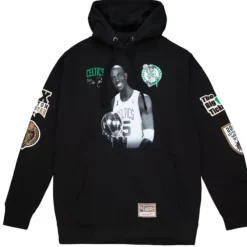 Mitchell & Ness Hoodies & Sweatshirts-Jersey Hook Hoody Boston Celtics Kevin Garnett