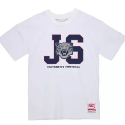 Mitchell & Ness T-Shirts & Tops-Jersey Style Away Tee Jackson State University