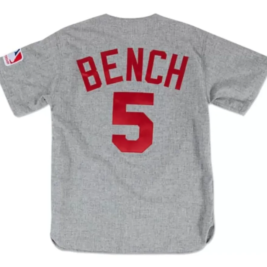 Mitchell & Ness Mlb Authentic-Johnny Bench 1969 Authentic Jersey Cincinnati Reds